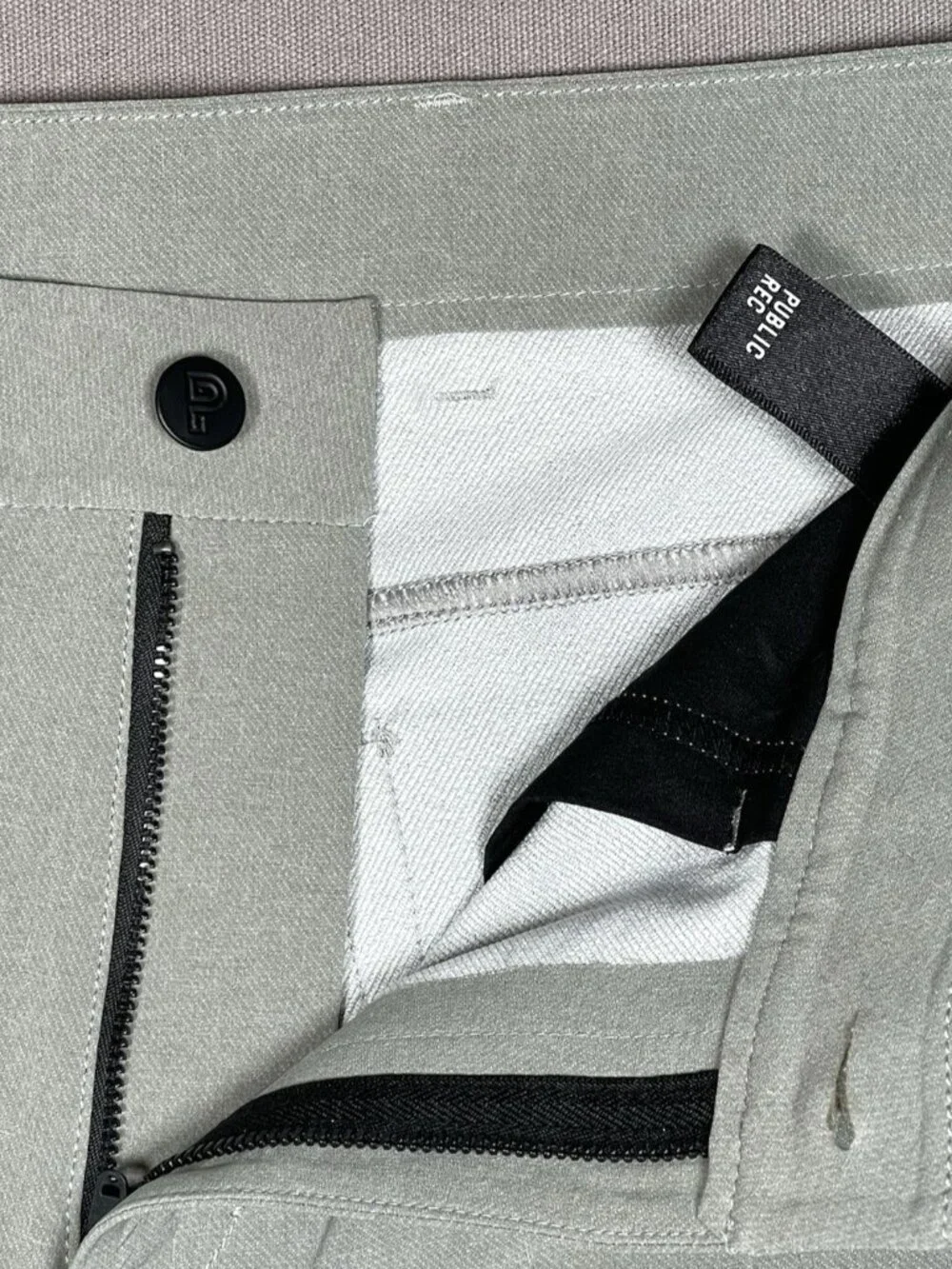 Public Rec Dealmaker 5 Pocket Gray Performance Pants - Men Size 31 X 30